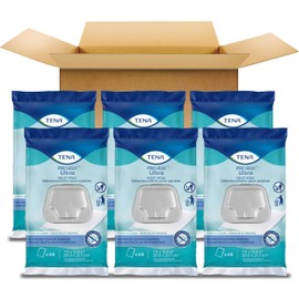 TENA Adult Wipes for Incontinence, Body Cleansing Wipes, ProSkin - 288 Count