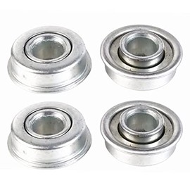12.7P Wheel Bearing Lawn Mower 12.7 x 28.6 x 32.1 mm (Pack of 4) Tractor Lawn Tractor Wheels Ball Bearing Ball Ring Wheel Bearing