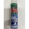 Seven Saints (7 Santos) 7 Color Unscented Pillar Candle in