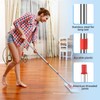 4-Section Spin Mop Replacement Handle，2.5-to-5 Foot Mop Stick Compatible with