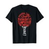 Table Tennis Paddle Words Ping Pong Player Champion Gift Maglietta