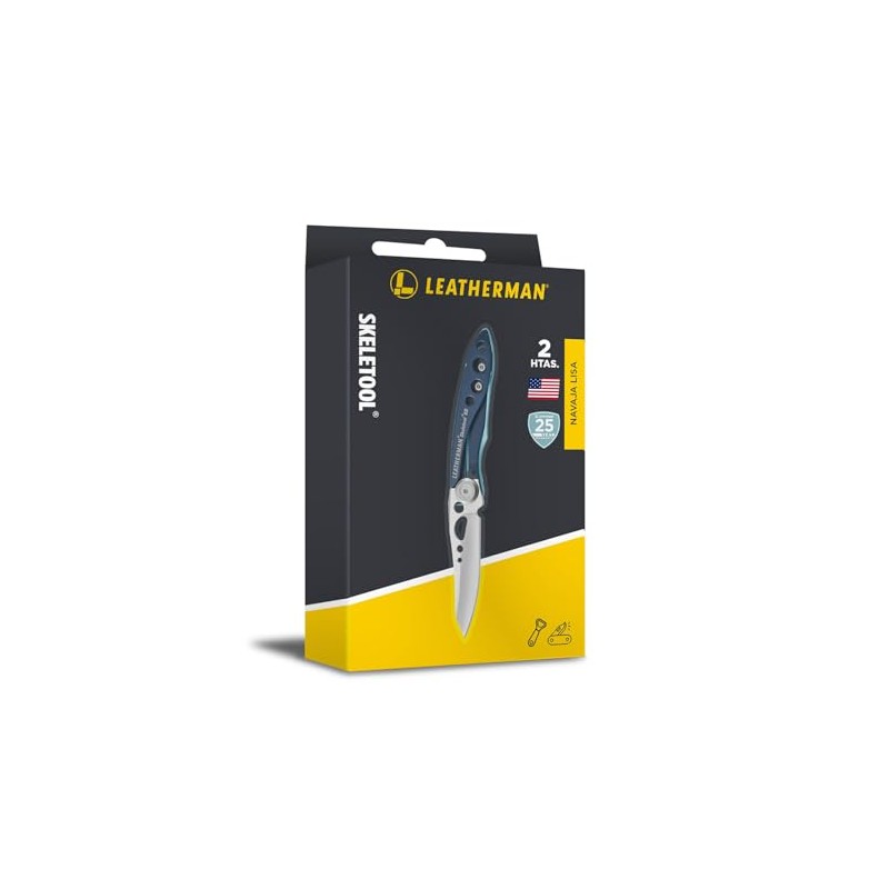 Navaja Skeletool KB Leatherman (AZUL) Nightshade