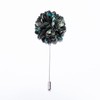 Hi-Tie Ascot Lapel Pin Set Mens Cravat Ties for men