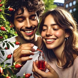 Aceite de Rosa Mosqueta Prensado en Frio Puro 100% Natural Anti arrugas y Anti edad