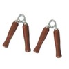 Simran Sports Brown Wooden Excercise Hand Gripper (A18)