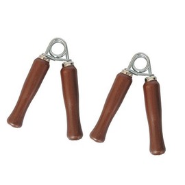 Simran Sports Brown Wooden Excercise Hand Gripper (A18)