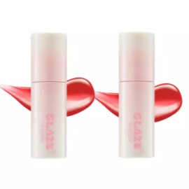 Black Rouge 블랙루즈 틴트 츄이 글레이즈 웜톤 GZ05 애플듀 X2개 Black Rouge Tint Chewy Glaze Warm Tone GZ05 Apple Dew X2pcs