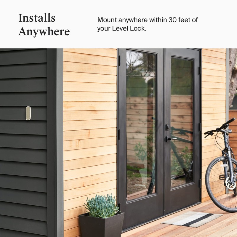 Level Keypad - Compatible with Any Level Lock or Bolt