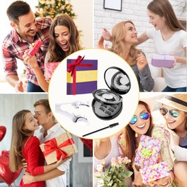 Magnetic Eyelashes, Test Winner with Pliers, Magnetic Eyelashes, Natural Look, Artificial Eyelashes, Magnetic Eyelashes, No Eyeliner, Reusable Magnetic Lashes Kit for Party, Make Up