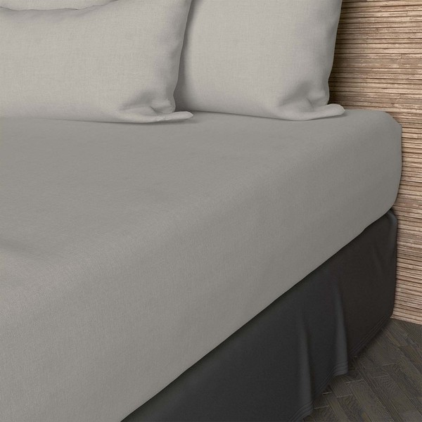 Soleil d'Ocre Fitted Sheet Cotton ECRU 140 x 190 cm