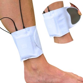 URSA Ankle Straps: Low-Profile, Soft, Stretchy & Breathable Transmitter Straps for Location Sound, Theatre, Wedding Shoots & More (White, Ankle)