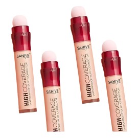 Corrector Liquido High Coverage Saniye Con Esponja R8002