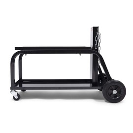 Eastwood Heavy Duty Low Profile Welding Cart for Tight Garages Holds up to 200lbs/80 CF Bottle