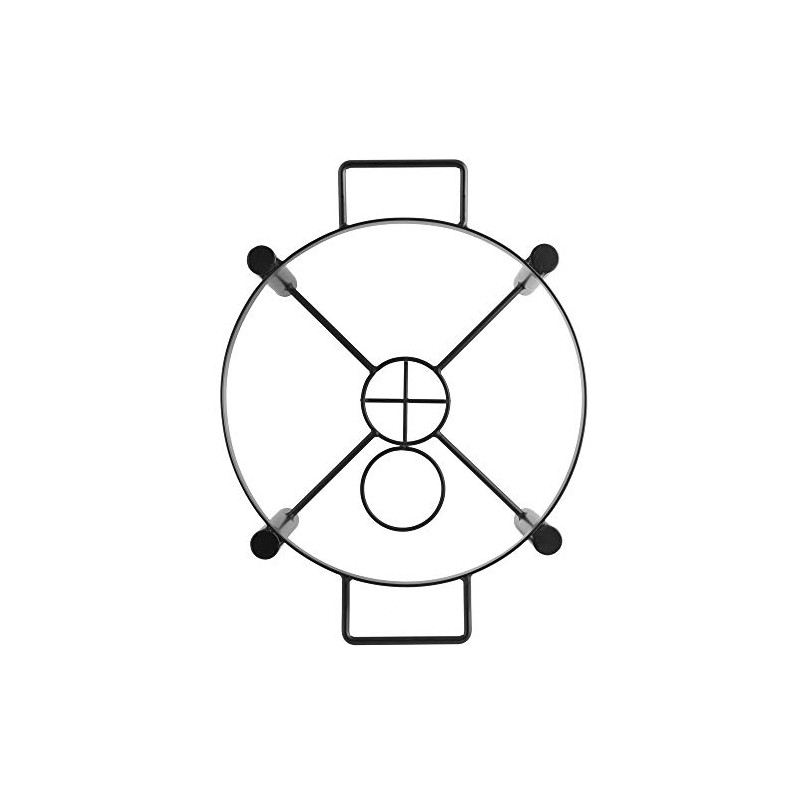 TableTop King Wrought Iron Pillar Round Chafer Stand