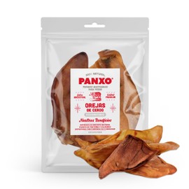 Premios para Perro de Orejas de Cerdo Deshidratadas, 2 Piezas | Treats para Perro, Premios Deshidratados, Masticable de Larga Duración, Apoya Salud De