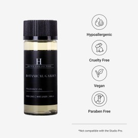 Hotel Collection | Botanical Garden Oil Blend | Luxury Hotel Inspired Aromatherapy Scent Diffuser Oil | Green Leaves, White Ginger and Vanilla 1.7 fl oz 50 mL