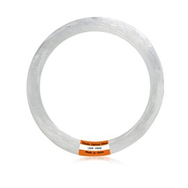 AMKI - Cable luminoso de fibra óptica PMMA de plástico de 0.04 pulgadas de diámetro, 335 pies (100 metros) para todo tipo de luces LED de techo