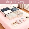 PEDOBALI 14 Pcs Packing Cubes for Suitcase Mesh Clothes Organizer