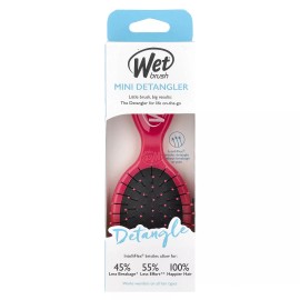 Mini Detangler Brush, Pink, 1 Brush