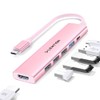 LENTION Hub USB C con HDMI 4K, PD 100W, USB-A