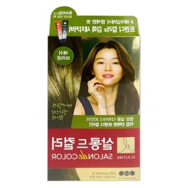 Self-dye Ash Brown Gray Gray Cover Tube Type Easy Dye Cream / 셀프 염색약 애쉬브라운 새치커버 튜브타입 간편 염색 크림