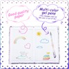 Outus Sequin Girls Journal Set with 4 Pieces Color Gel