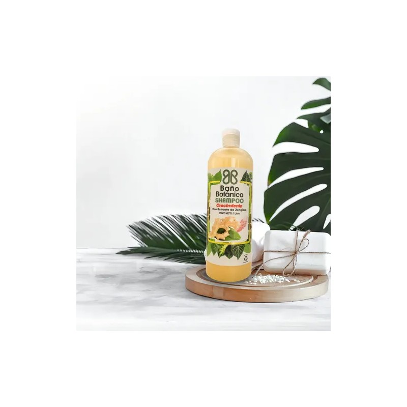 Shampoo Baño Botanico Extracto De Jengibre (crecimiento)1 Lt