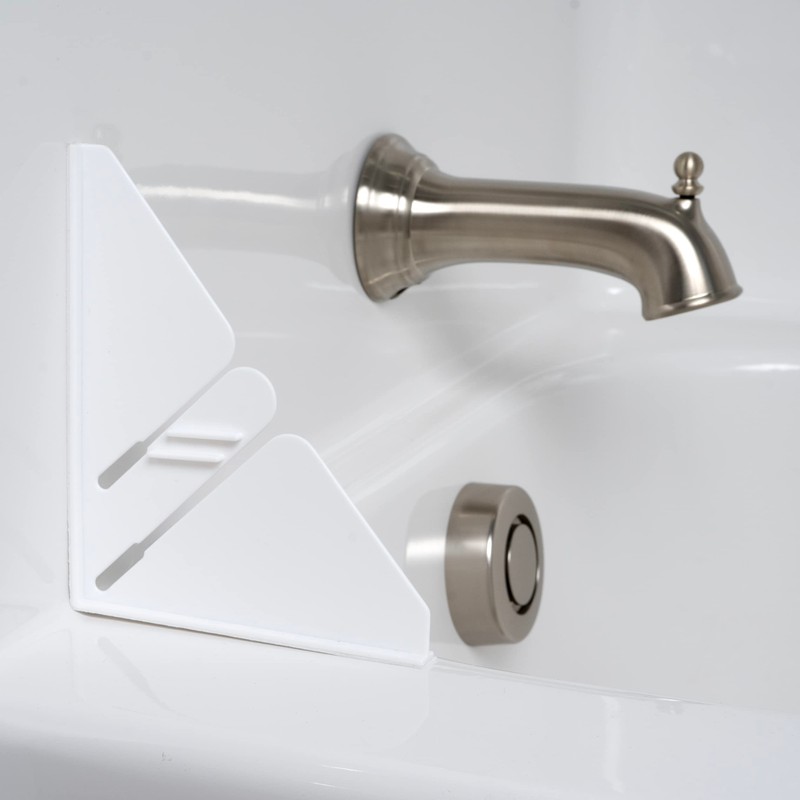 Plumb Pak PP067536 Plastic Bathtub and Shower Splash Shield Kit,