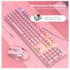 A-jazz Ajazz Mechanical Keyboard Mouse Combo USB Wired Gaming Keyboard