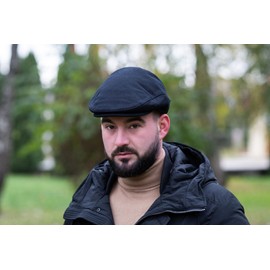 Mucros Weavers Trinity Cap Black Small