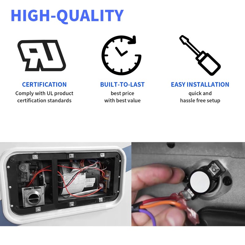 31091 Limit Switch Replacement 190℉ High Temperature Limit Switch for