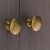Anhoer 12PCS Kitchen Cupboard Knobs 30MM Kitchen Door Knobs Mushroom