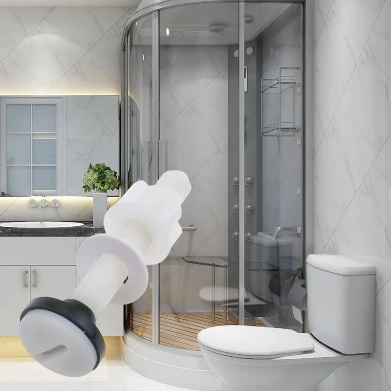 4 Pack Plastic Toilet Tank Bolts, M10 Toilet Cistern to