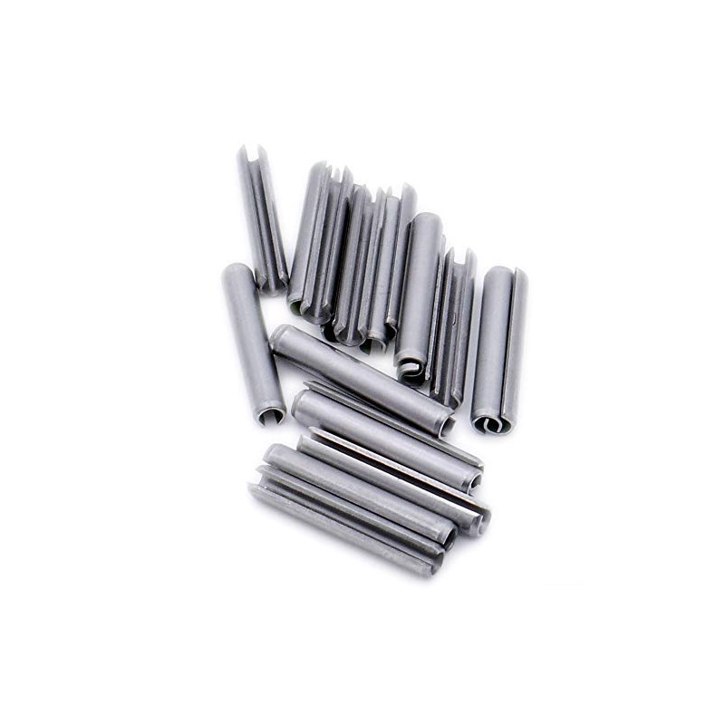 D2.5 (2.5mm x 10mm) Slotted Spring Pin (Heavy) - Stainless