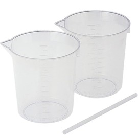 Mineshima TM-22 Beaker Set, 16.9 fl oz (500 ml), 2 Pieces, Hobby Tool