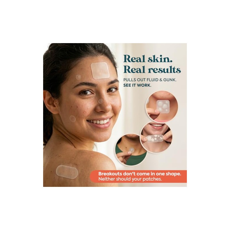 LivaClean 272 Parches para Acne Set - Pimple Patch Día