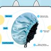 Satin Hair Cap, Sleeping, KANOSON 2 Pieces Satin Bonnet Sleep