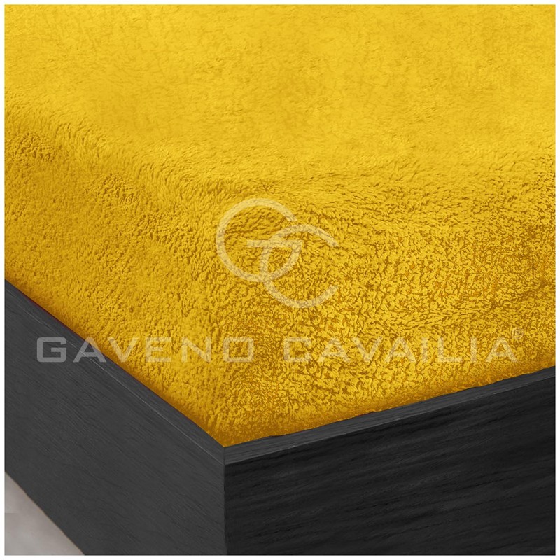GC GAVENO CAVAILIA Teddy Fleece Plain King Size Fitted Sheets,