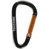 TRUSCO TKN550BK Carabiner Wire Diameter 0.2 x 2.0 inches (5