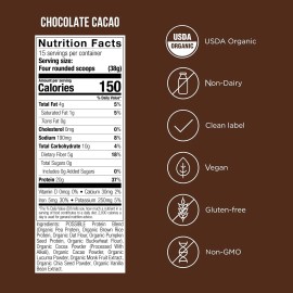 Possible Protein Possible Powder  Chocolate Cacao - 15 Day Serving  20oz (570g)
