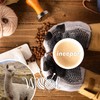 ineepor Alpaca Gloves Men Women Double Layer Touchscreen Thermal Warm
