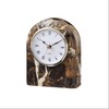 Luxurious Marble Desk Clock – Hand Carved, Polished Modern Table