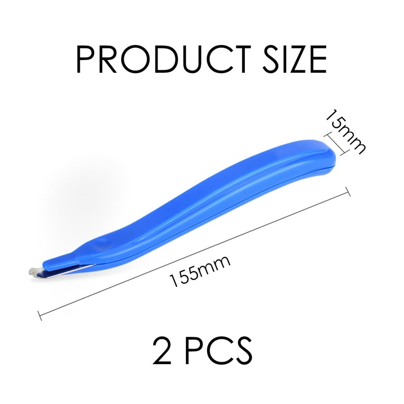 2 Piece Staple Remover, Portable Nail Puller, Manual Nail Removal