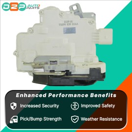 1P0839016A Rear Right Door Lock Mechanism Replacement for Seat Altea, Toledo Mk3, Altea XL