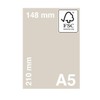 A5 White Colour Paper 80gsm Sheets Double Sided Printer Paper