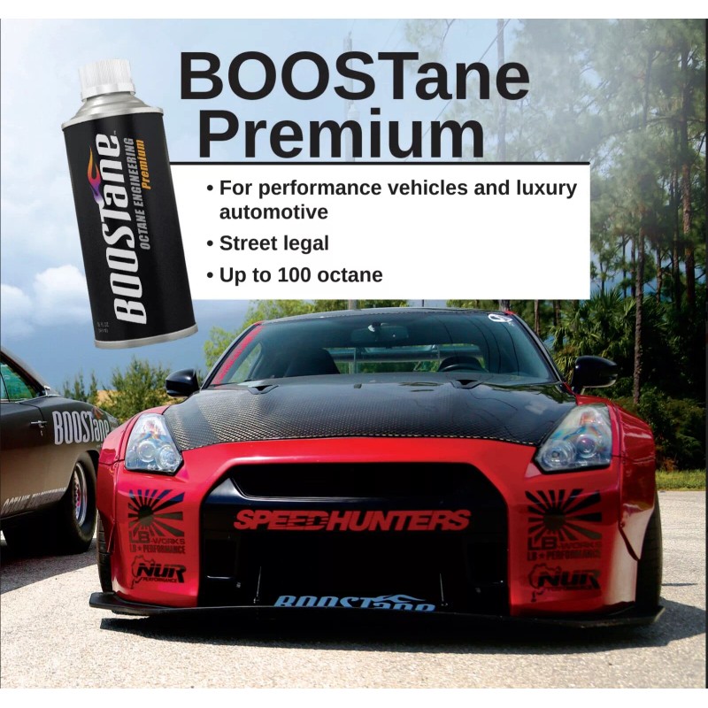 BOOSTane Premium Automotive Octane Booster 16oz (OCT16PRE) 4 Pack Case