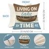 Fjfz Life is Better at The Lake Decorative Throw Pillow