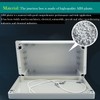 Heyiarbeit 1Pcs 63x58x35mm2.48'' x 2.28'' x 1.38'' ABS White Dustproof