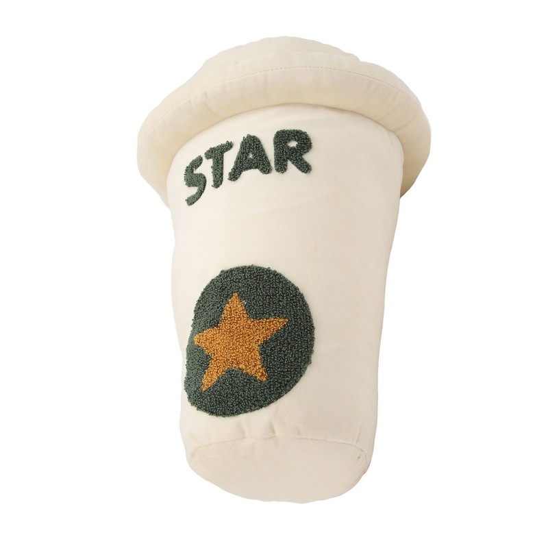 35cm Soft Plush Pillow Toy Cute Coffee Cup Shaped Stuffed
