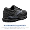 Brooks Men's Addiction GTS 15 Supportive Running Shoe - Black/Black/Ebony
